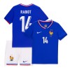 Original Trikotsatz Frankreich Rabiot 14 Heimtrikot EURO 2024 Für Kinder